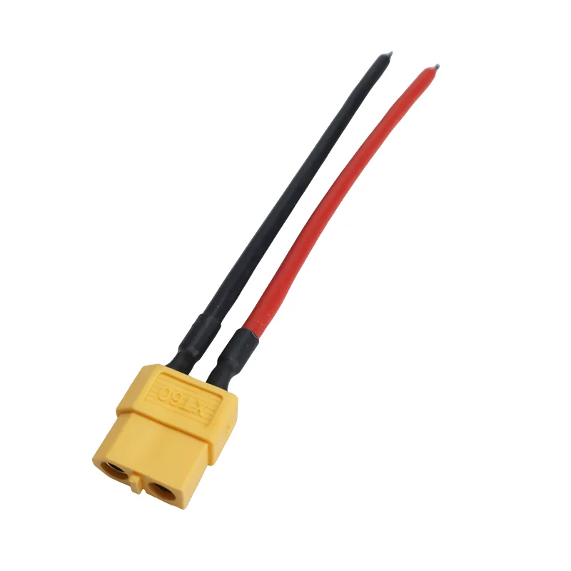 Connector Set with 10cm 14AWG Silicone Wire | High-Current RC Battery & ESC Connection - Thumbnail 5