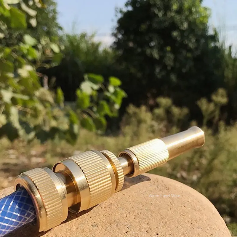 High Pressure Spray Nozzle | Adjustable Water Gun | Quick Connect for Garden Hose & Home Use - Thumbnail 2