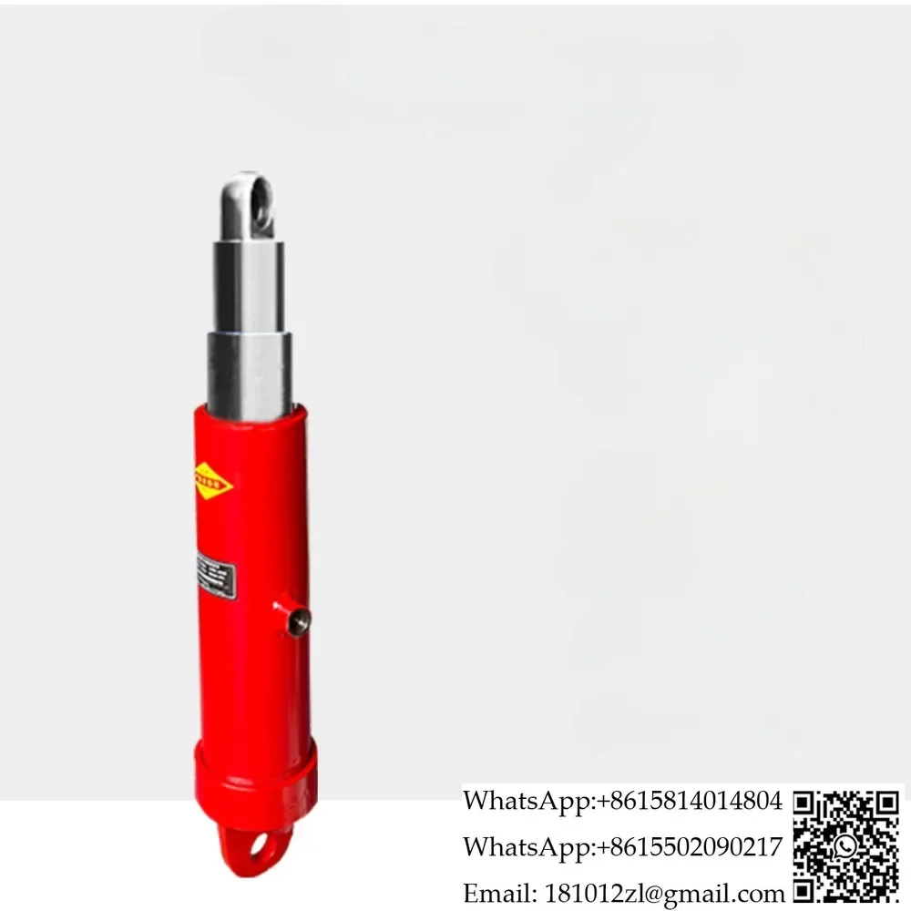 Heavy-Duty Multi-Stage Hydraulic Cylinder | Dump Truck Lift Platform | Rollover Earring Mount - Thumbnail 2