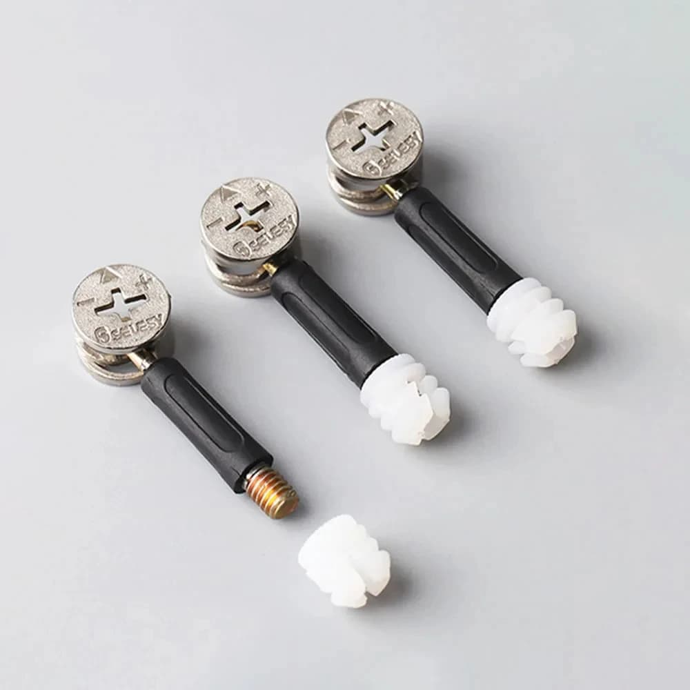 Connecting Hardware Set | 20pcs Cam Screw & Eccentric Wheel Nut | For Cabinet & Wardrobe - Thumbnail 5