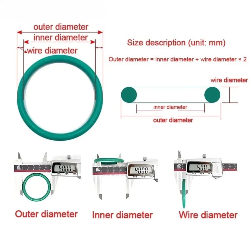 FKM O-Ring Seals | Extreme Environment & Shock Resistant | 5mm to 50mm OD - Thumbnail 6