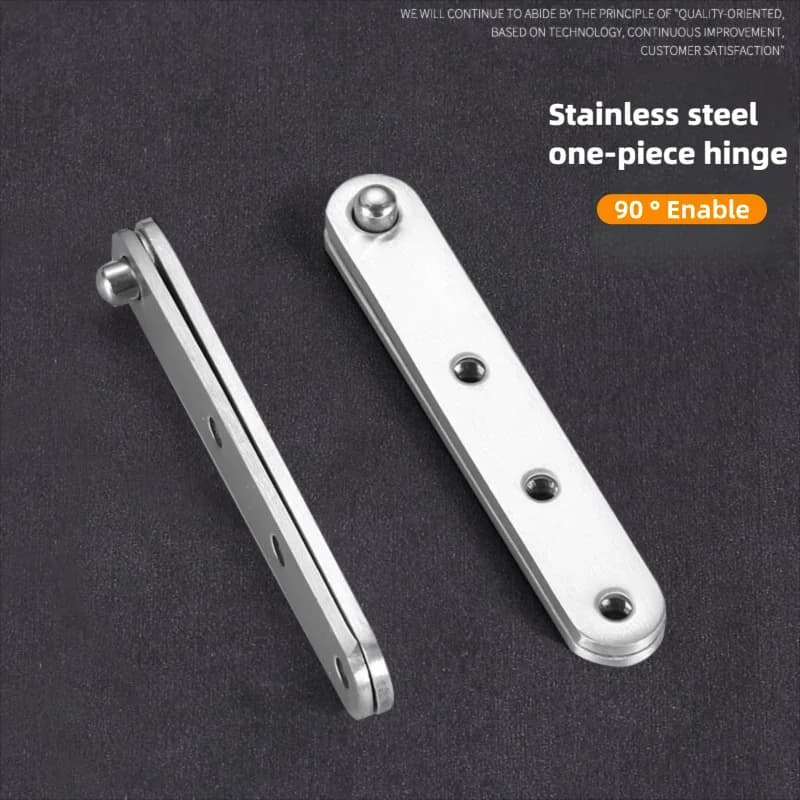 360-Degree Pivot Hinges | Hidden Chicken Mouth Design | Stainless Steel Cabinet Shafts - Thumbnail 5