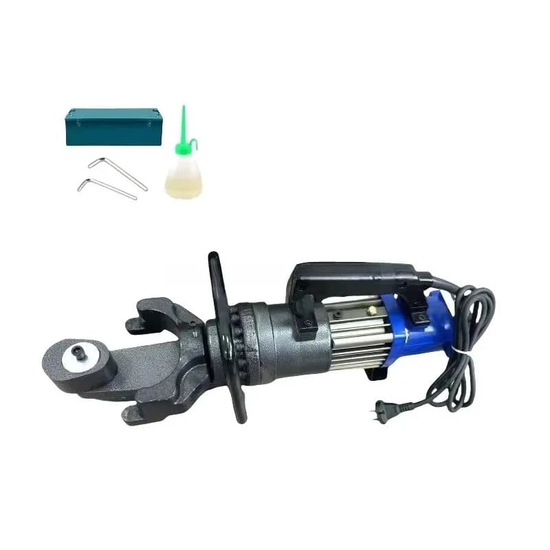 Manual Rebar Bender & Cutter | Heavy-Duty 25mm Steel Bending Capacity | Portable Construction Tool - Thumbnail 5