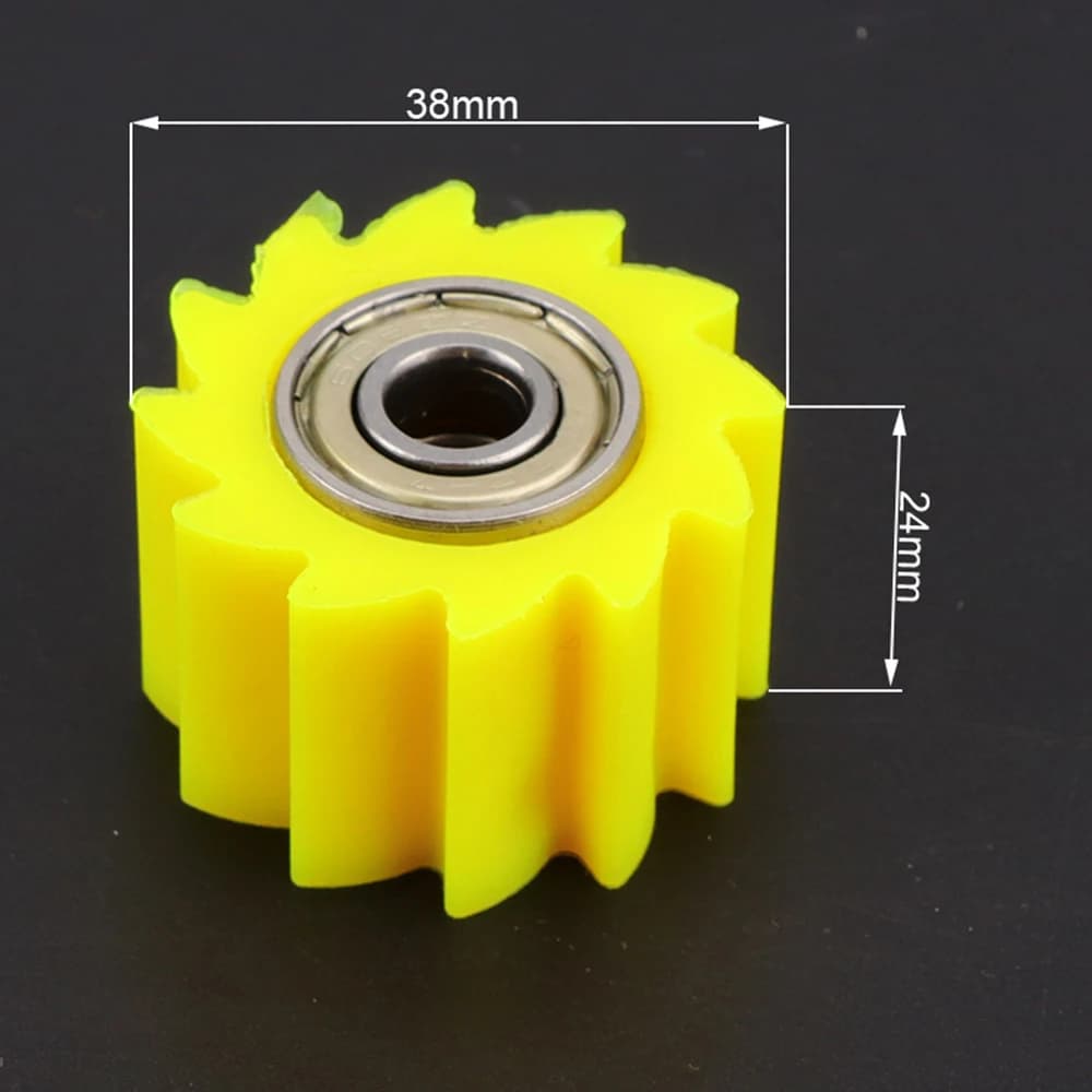 Heavy-Duty Drive Chain Tensioner | 8mm/10mm Roller | For Yamaha Honda Kawasaki Dirt Bikes - Thumbnail 3