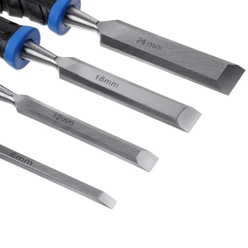 Wood Carving Chisel Set | 4-Piece Gouge Kit for Sculpture & Fine Woodworking - Thumbnail 4