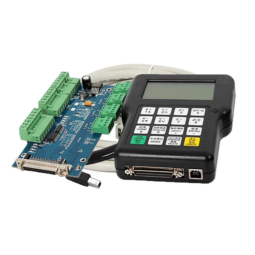 3-Axis Motion Controller | G-Code Compatible CNC Engraving System | DSP-0501 Offline Handheld - Thumbnail 5