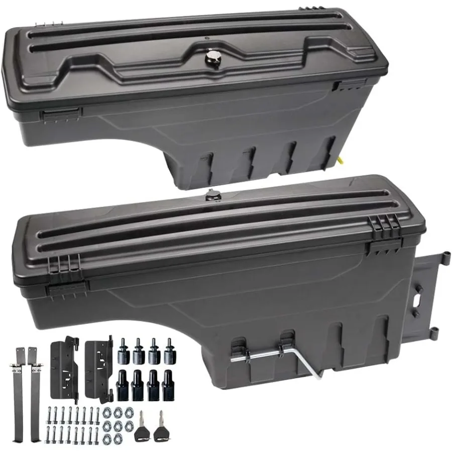Truck Bed Toolbox | Driver/Passenger Side Mount | Compatible with Dodge Ram Models - Thumbnail 2