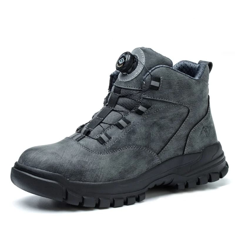 Safety Boots for Men | Anti-Smash & Anti-Puncture | Lightweight Winter Work Shoes - Thumbnail 2