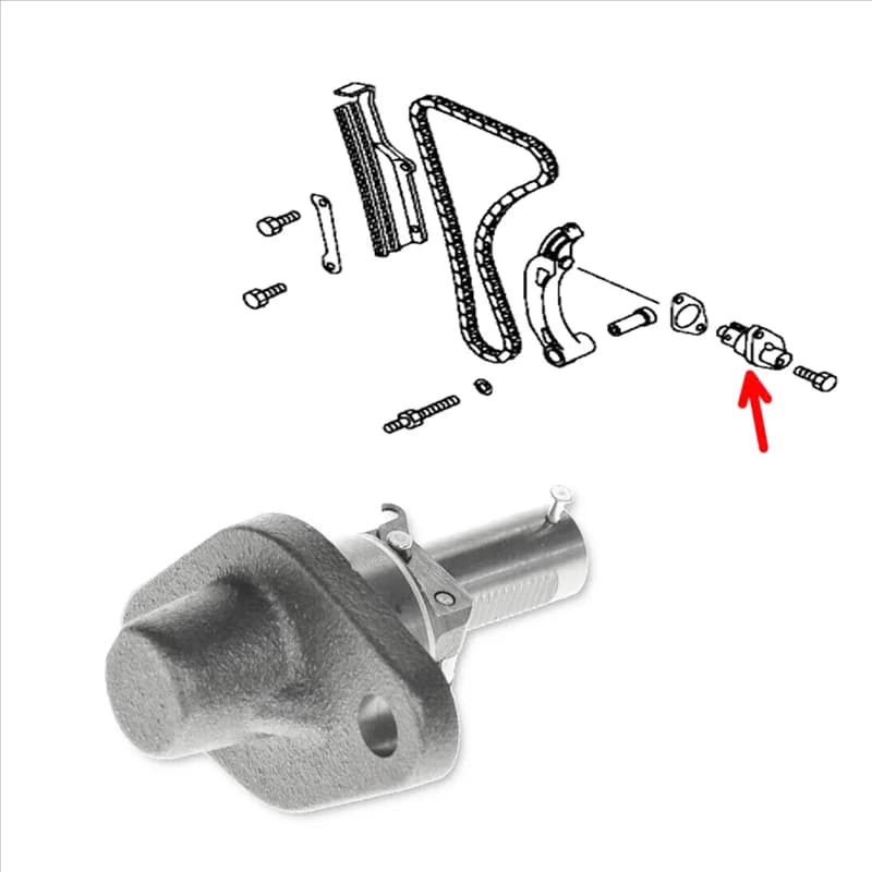 4M41 Timing Chain Kit | Hydraulic Tensioner + Guide + Gaskets | For 3.2L Di-D Pajero Shogun - Thumbnail 5