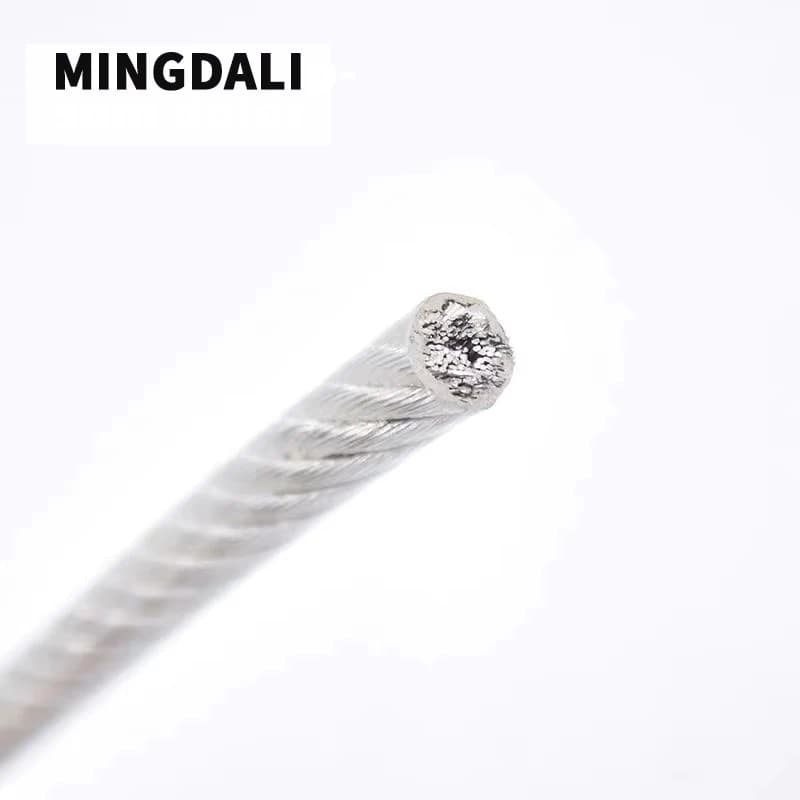 Stainless Steel Wire Rope | PVC-Coated Cable | 1.0mm-6mm Diameter | 304 Marine-Grade - Thumbnail 3