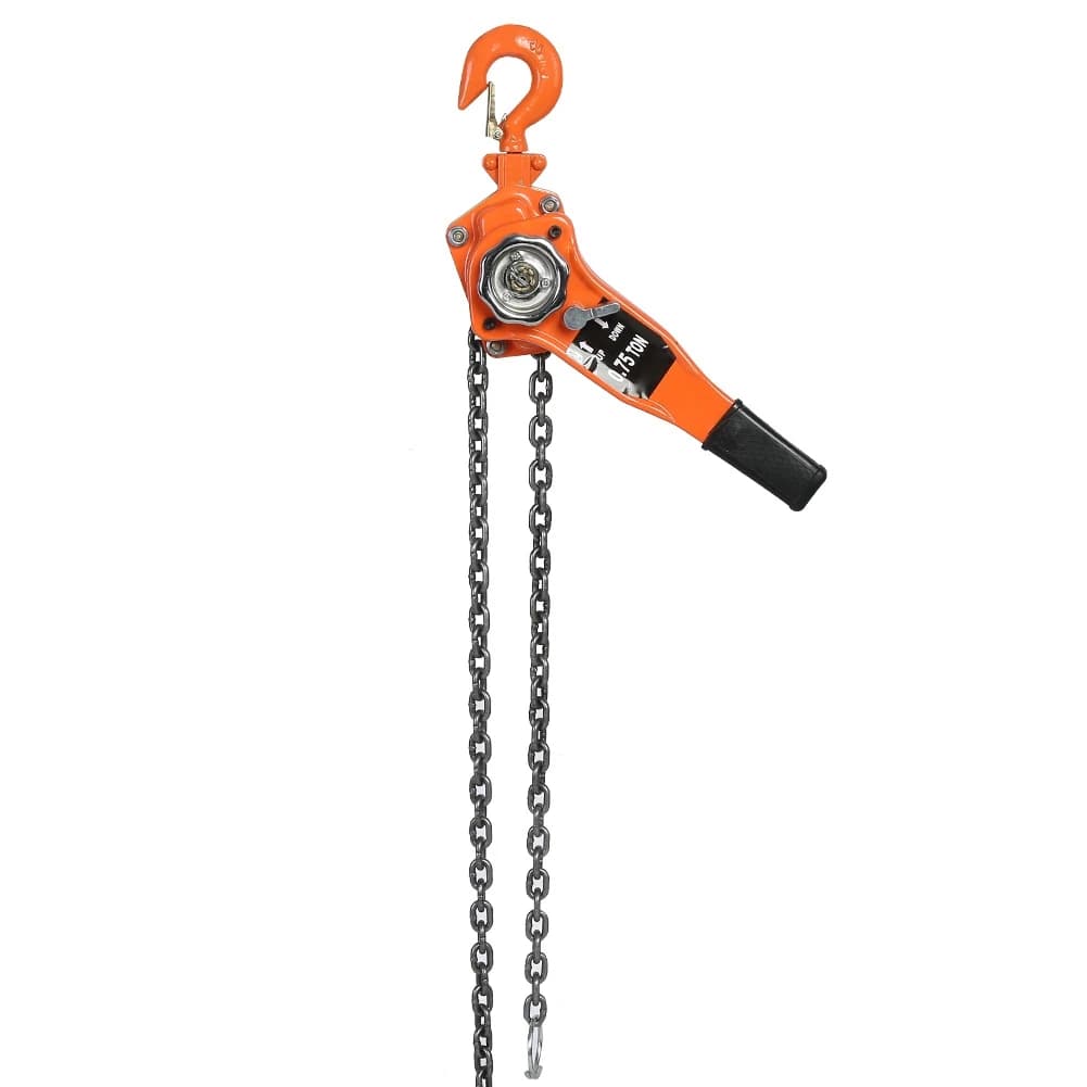 0.75-Ton Lever Hoist | Heavy-Duty Ratchet Pulley System | 3-Meter Lifting Chain - Thumbnail 6