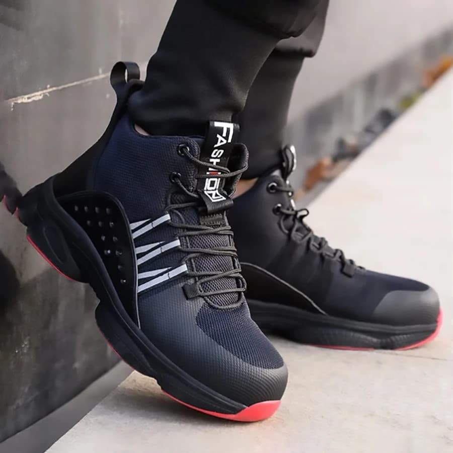 Safety Boots | Breathable & Anti-Puncture | Men's Industrial Work Shoes - Thumbnail 2