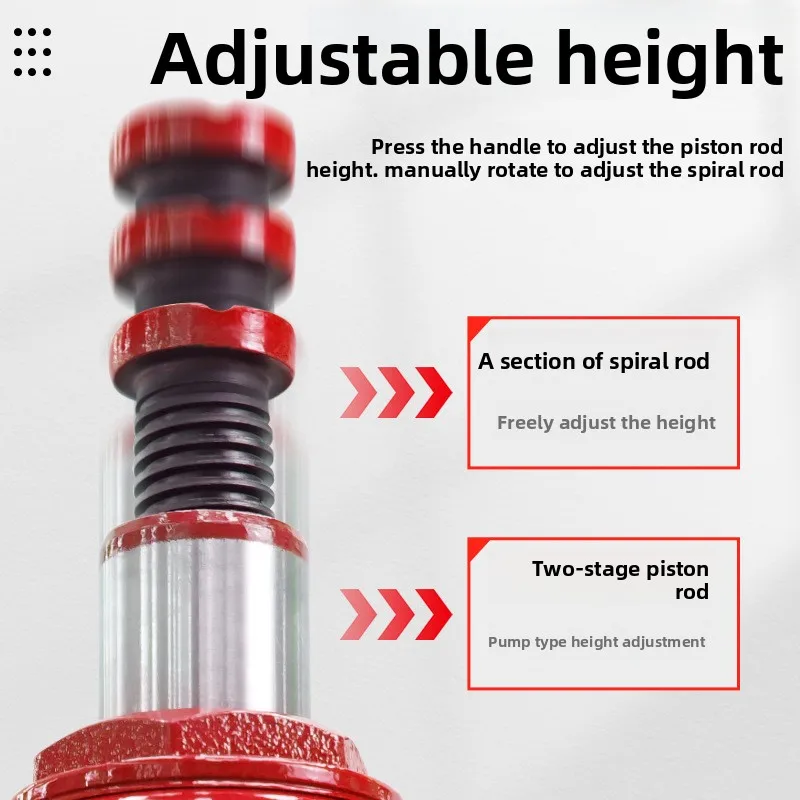 Hydraulic Bottle Jack | 10-Ton & 50-Ton Heavy-Duty Capacity | Portable Automotive Lift - Thumbnail 3