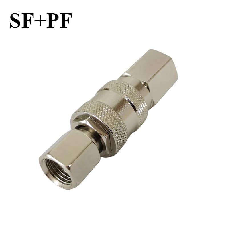 Air Hose Fitting | European Standard Quick Release | Pneumatic Compressor Coupling - Thumbnail 3