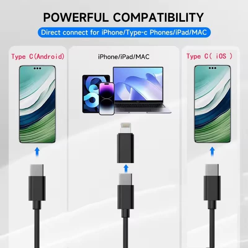 Industrial Endoscope Camera | Dual Port for iOS/Android | 960P Inspection Borescope - Thumbnail 6