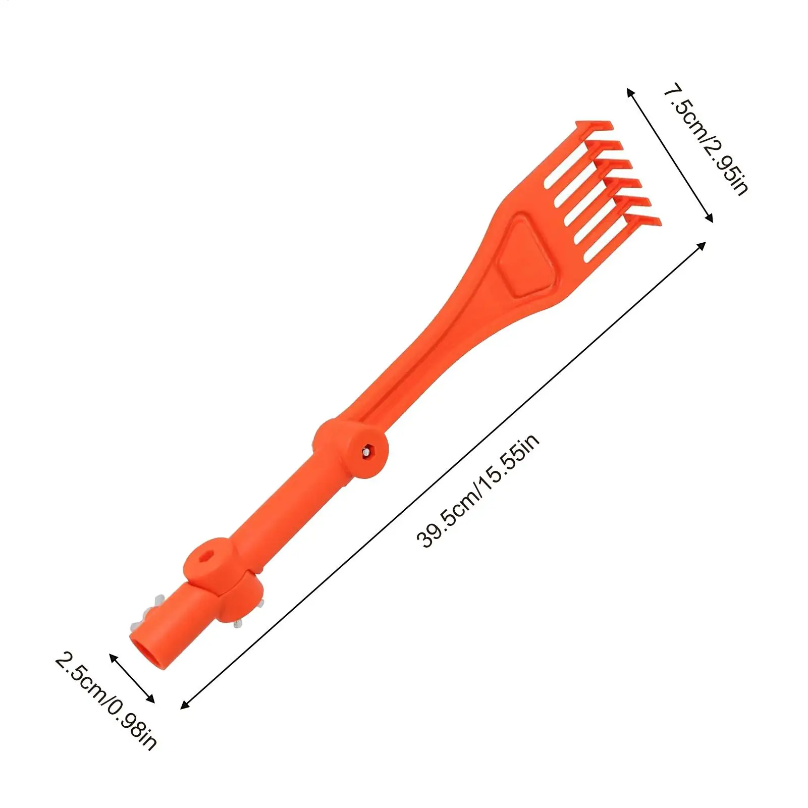 Reach Gutter Cleaner Tool | Portable Roof & Drain Brush | For Leaves & Debris Removal - Thumbnail 6
