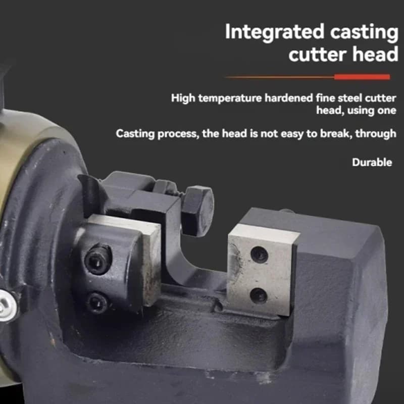 Portable Rebar Cutter & Bender | Hydraulic Electric Tool for Steel Reinforcement - Thumbnail 3