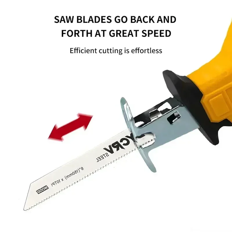 DeWalt 20V MAX Cordless Reciprocating Saw | Brushless Motor for Metal & Wood Cutting - Thumbnail 3