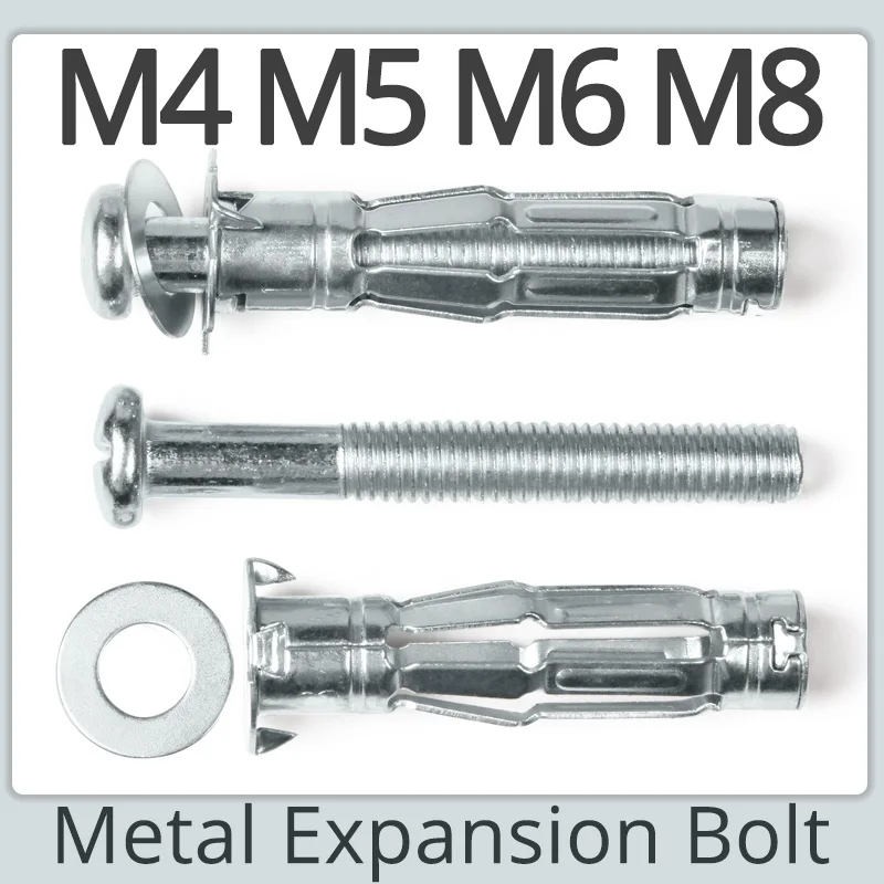 Anchor Expansion Bolts | M4 M5 M6 M8 for Gypsum Board | Hollow Wall & Ceiling Plugs - Thumbnail 5