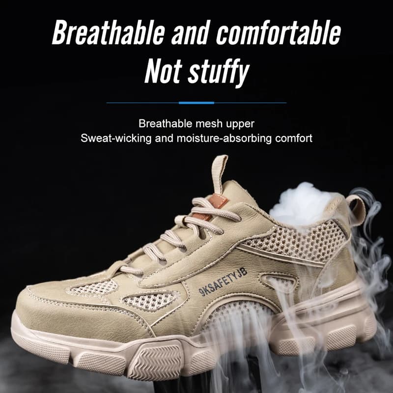 Toe Work Boots | Indestructible Safety Sneakers | Unisex Sport Style - Thumbnail 3