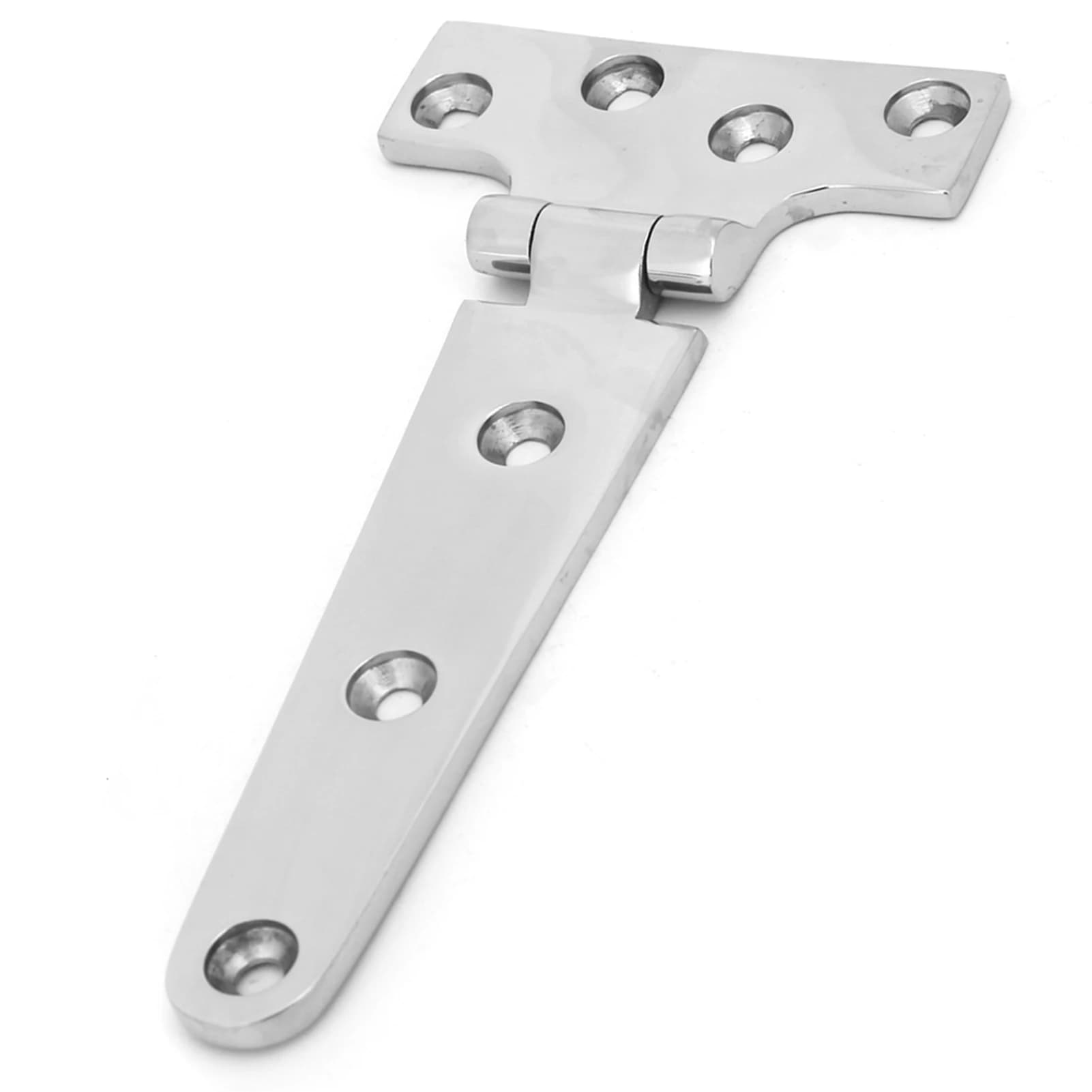 T-Type Door Hinge | Thickened Stainless Steel | Heavy-Duty Gate & Door Hardware 151x75mm - Thumbnail 4