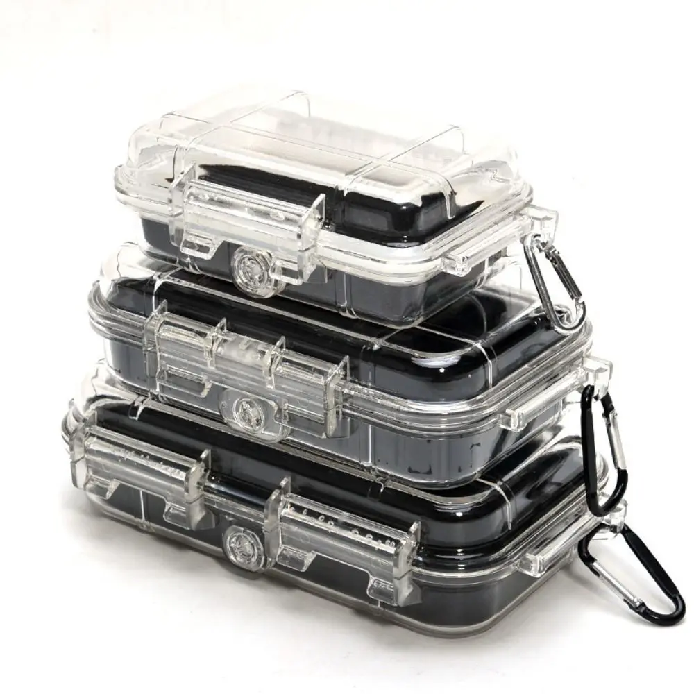 Waterproof Toolbox | Durable ABS Camping Box | Shockproof Transparent Sealed Storage - Thumbnail 4