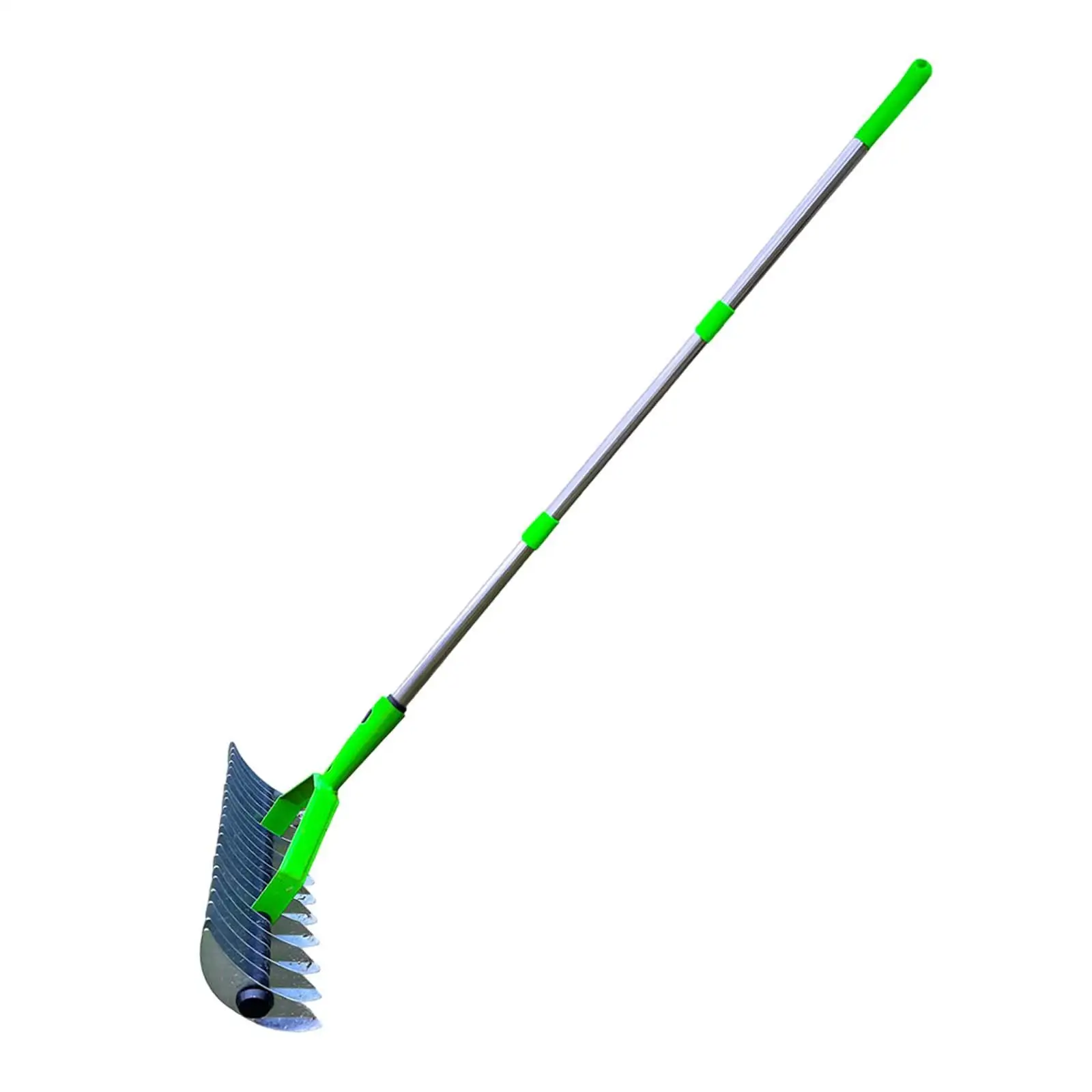Thatching Rake | Curved Steel Tines | Professional Garden Scarifying Tool - Thumbnail 4