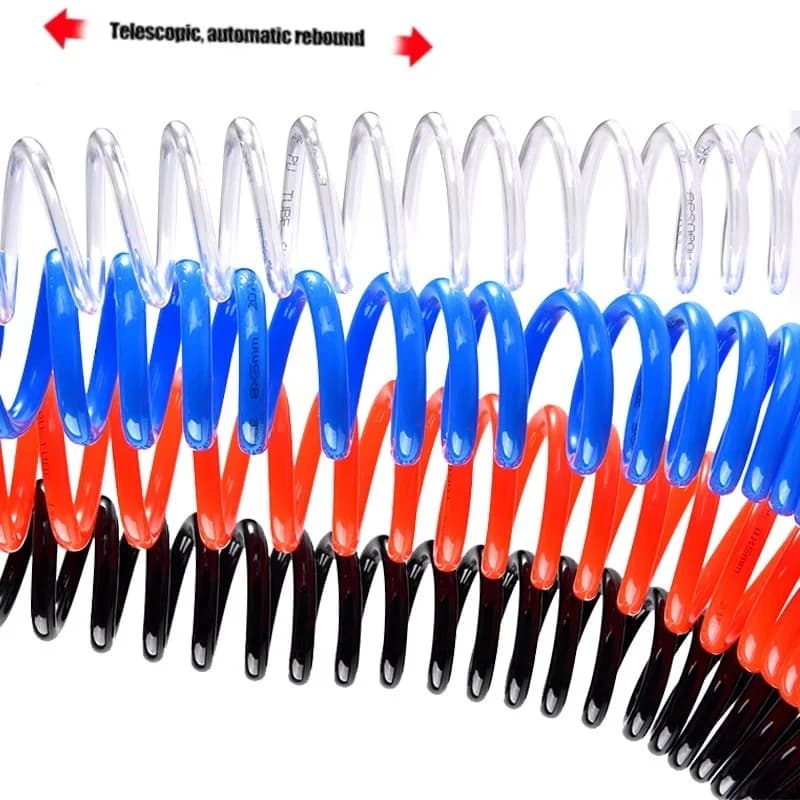Pneumatic Air Hose Kit | High-Pressure PU Tubing | EU Quick-Connect Couplers - Thumbnail 5