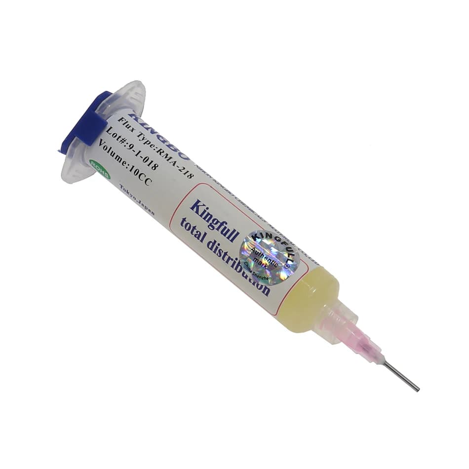 Professional-Grade Solder Flux Paste | 10cc Syringe for BGA, SMD & PCB Repair | Precision Electronics Soldering - Thumbnail 3