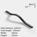 Black 224mm