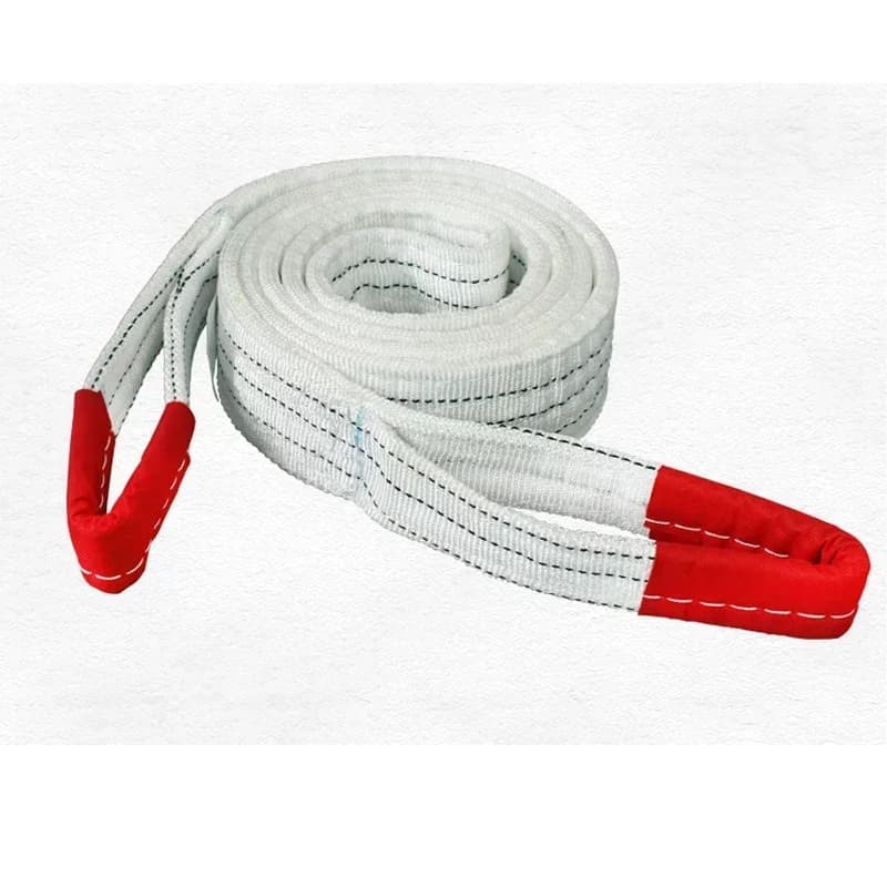 Heavy-Duty Polyester Lifting Sling | 1-2 Ton Capacity | Industrial-Grade Flat Hoist Belt