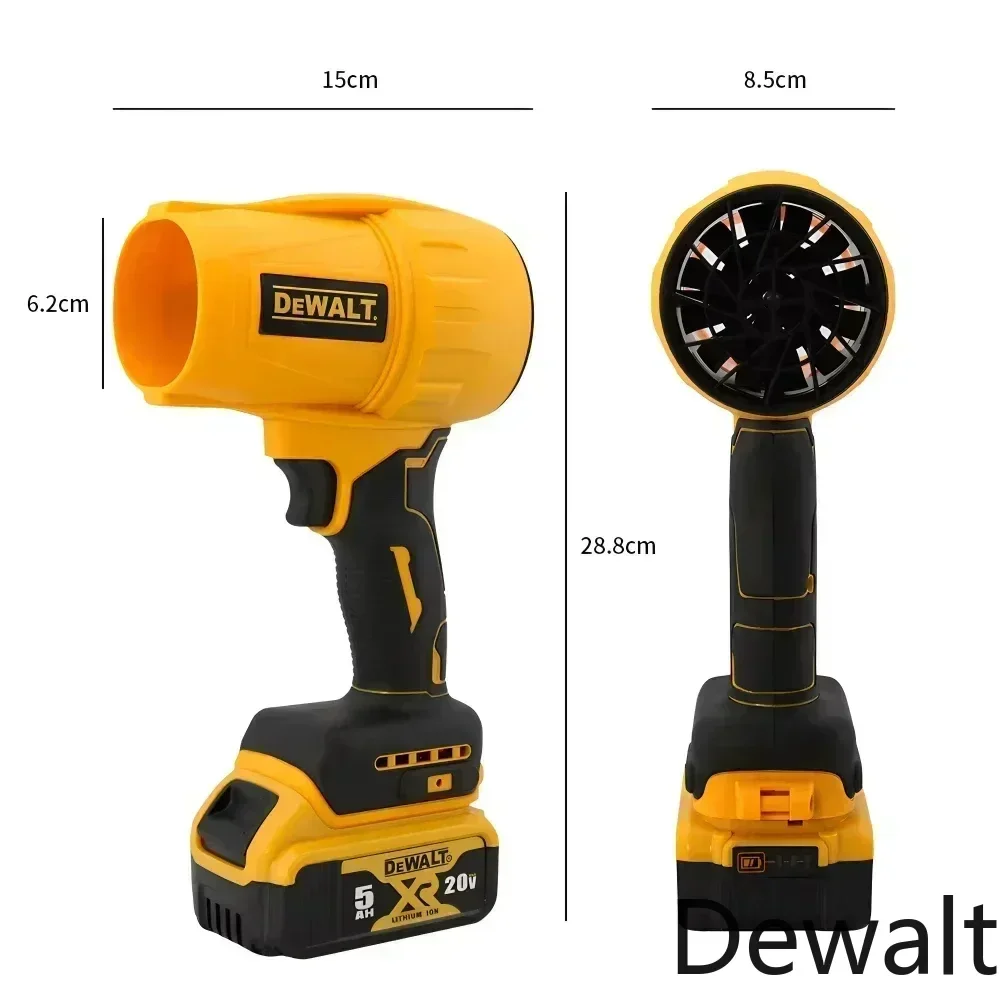 Dewalt 30000RPM  Air Blower Cordless Turbo Fan Handheld Violent Fan Dryer 20V Rechargeable Dust Blowing Tool - Thumbnail 4