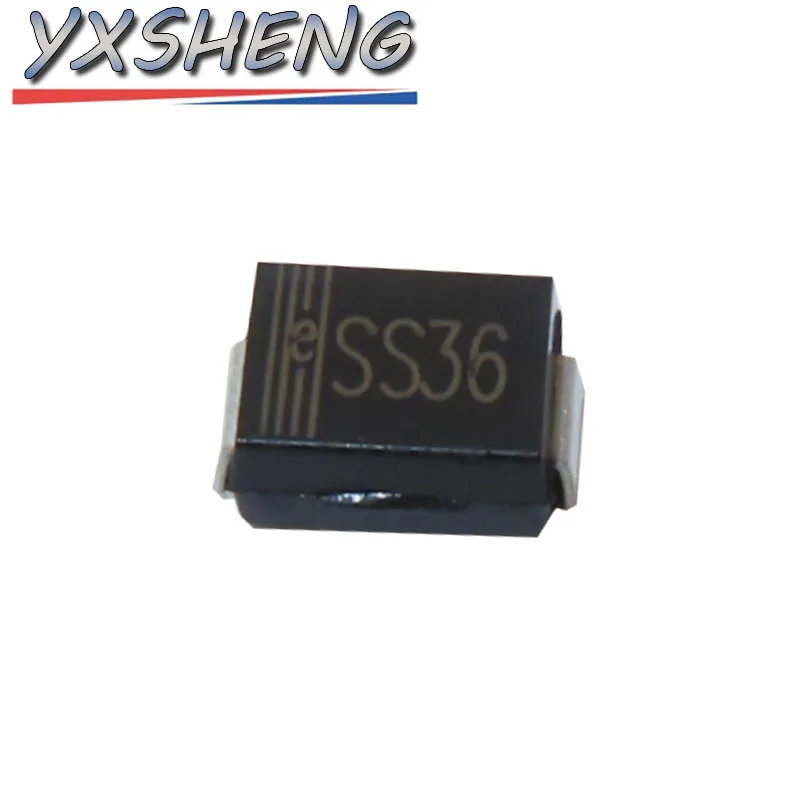 SMD Schottky Diode Kit | 100-Piece DO-214AC Assortment | 1N5817, SS12, SS36 Models - Thumbnail 3