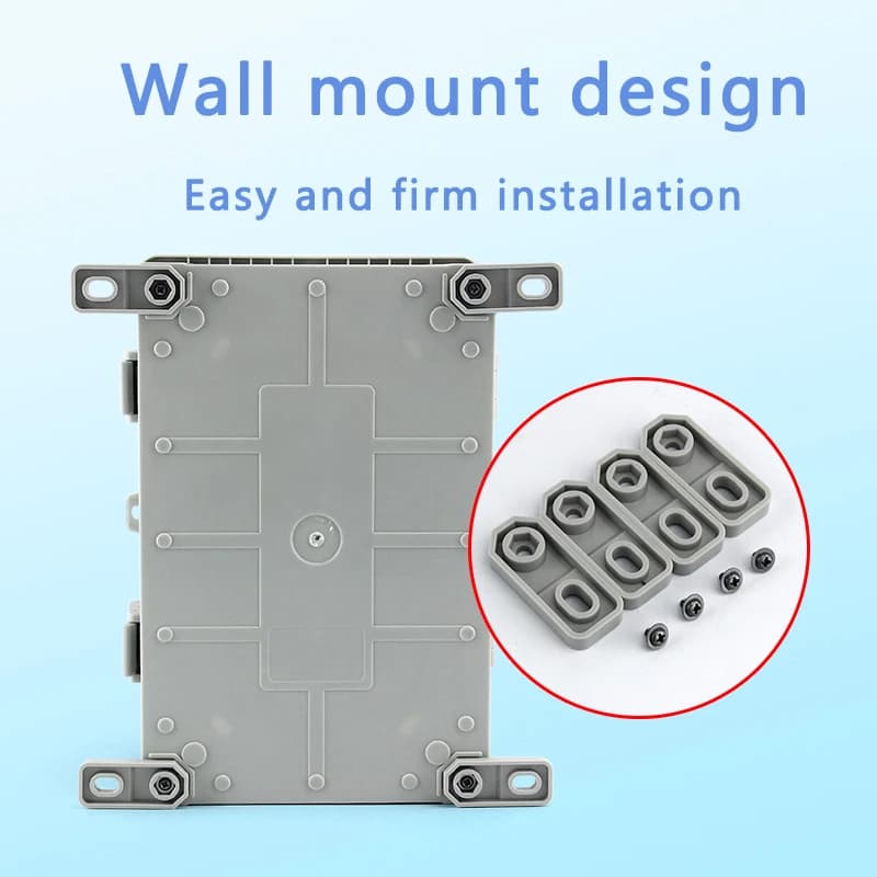IP66 Waterproof Electrical Enclosure | ABS Junction Box for Outdoor & Project Use - Thumbnail 3