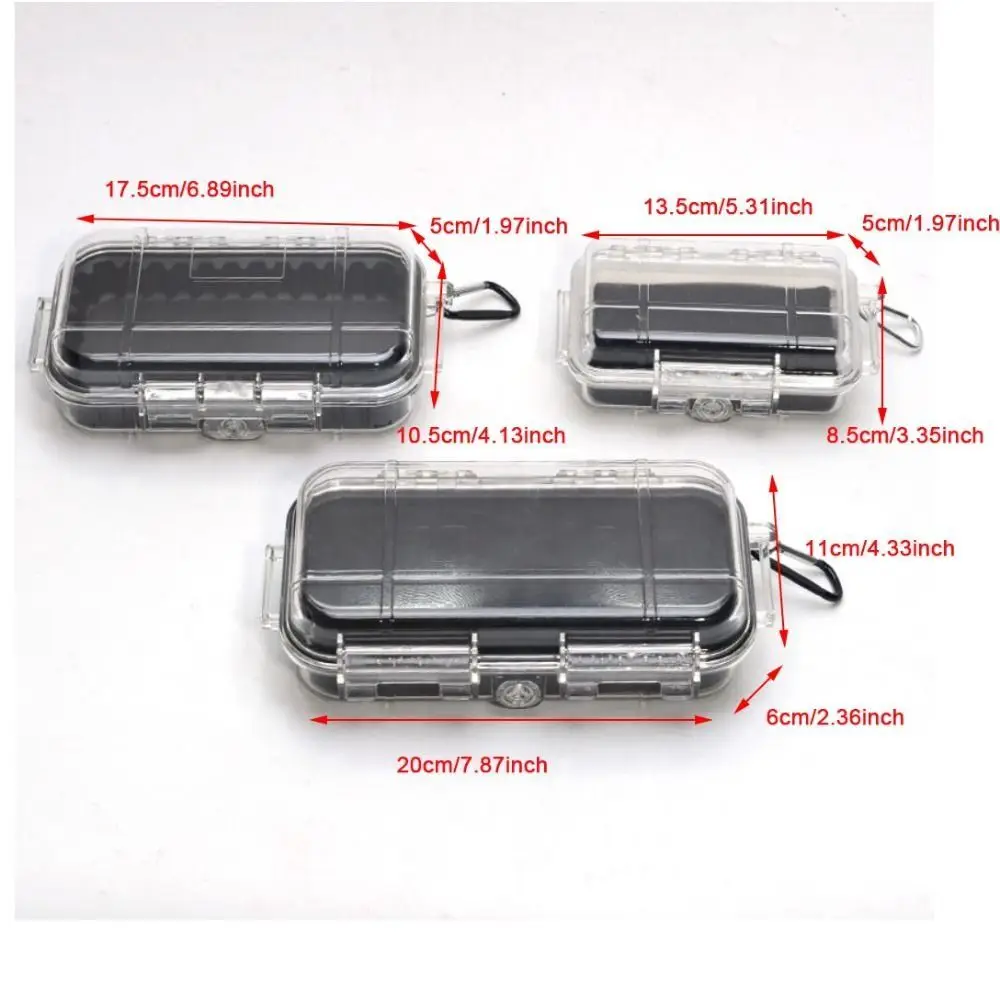Waterproof Toolbox | Durable ABS Camping Box | Shockproof Transparent Sealed Storage - Thumbnail 5