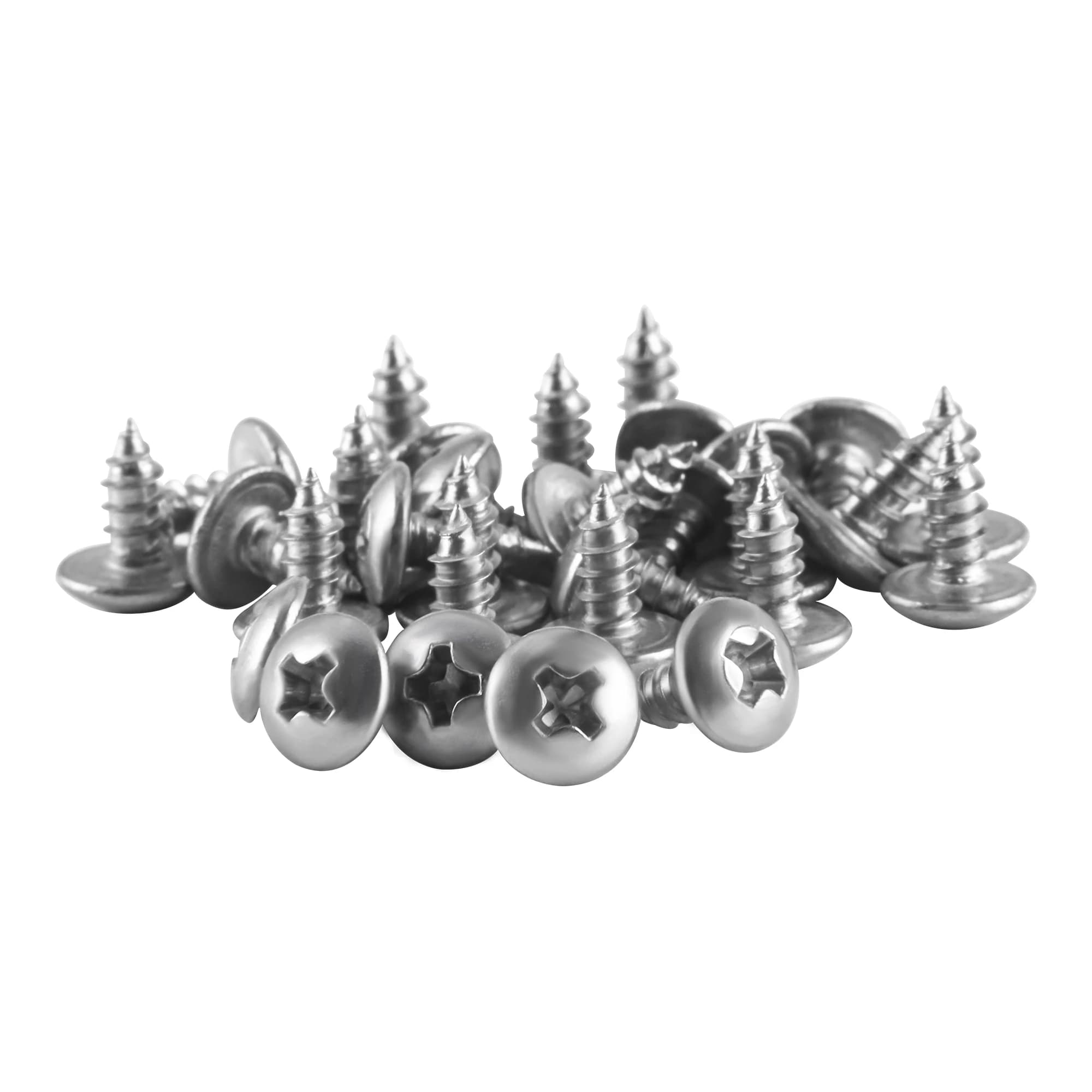 304 Stainless Wood Screws | Truss Head Phillips | 100/150pcs Bulk Pack - Thumbnail 2