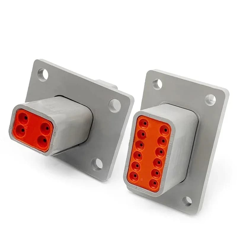 DT04-12P-L012 Waterproof Automotive Connector | Panel Mount Plug for Harsh Environment Wiring - Thumbnail 3