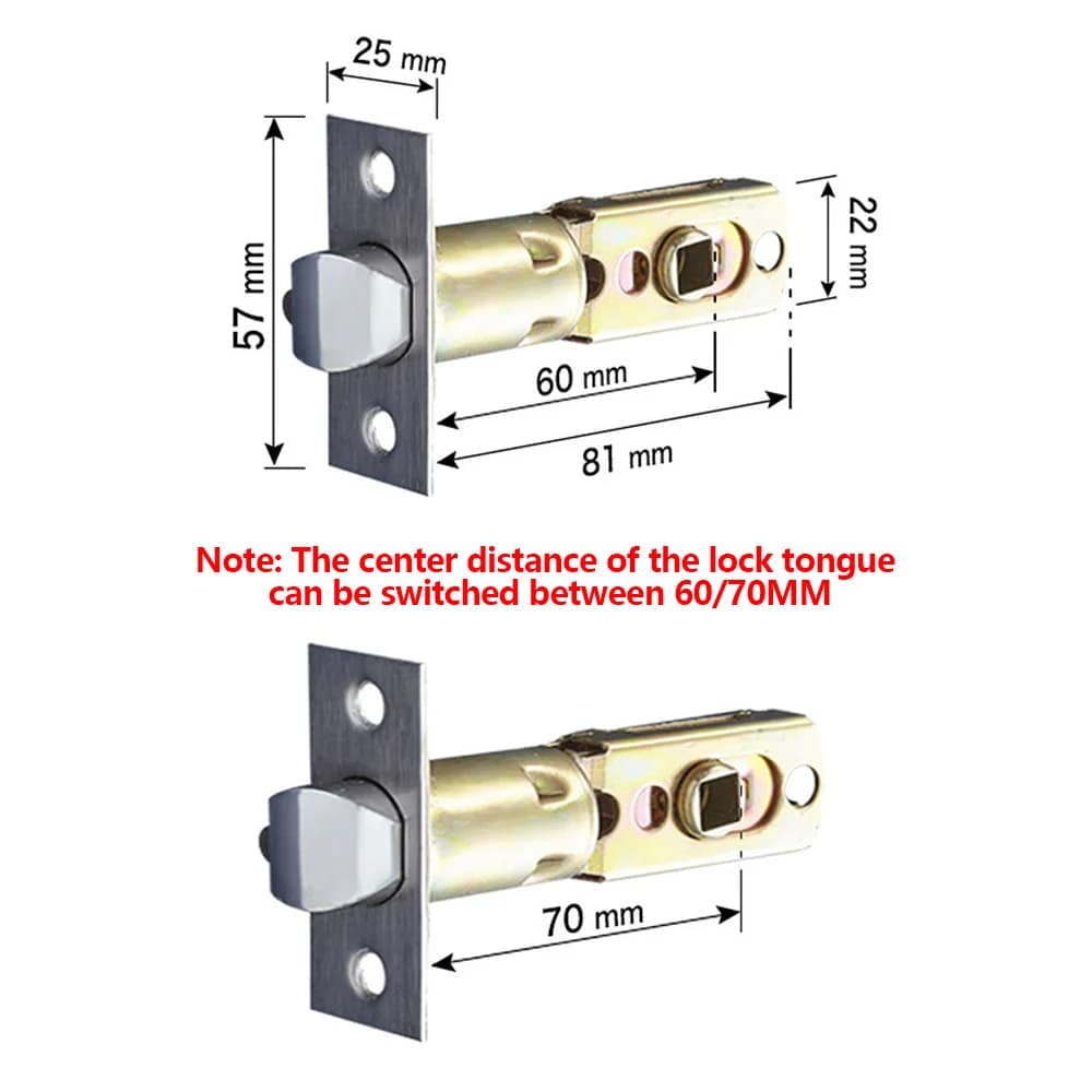 Keyless Entry Door Lock | WiFi & App Remote Biometric Lock | For 30-60mm Doors with Cards & Keys - Thumbnail 5