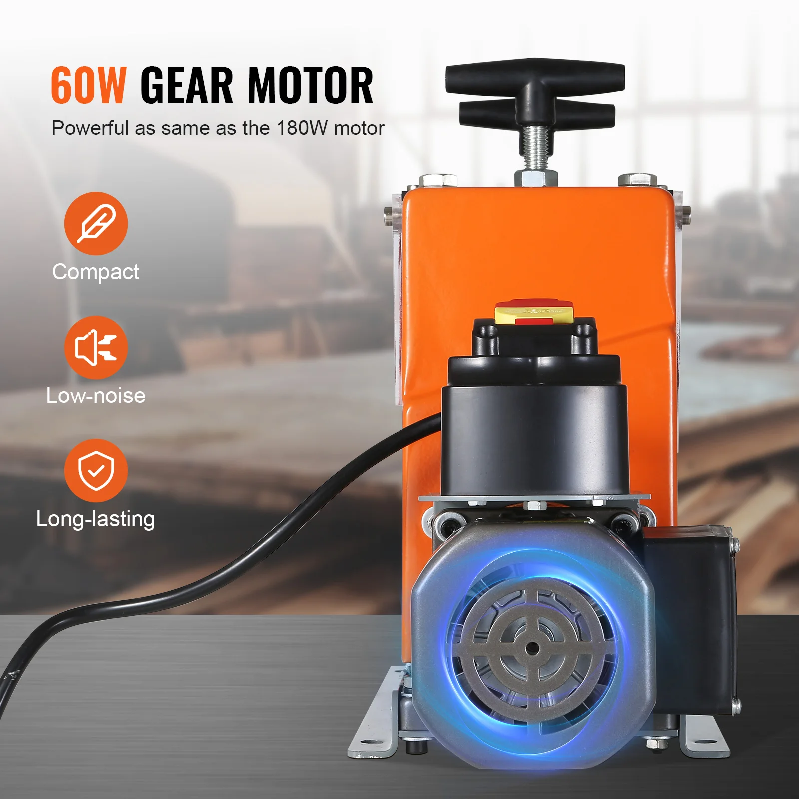 Wire Stripper | 60W Motor for 1.5-25mm Cables | 7-Port Tool for Copper Recycling - Thumbnail 3