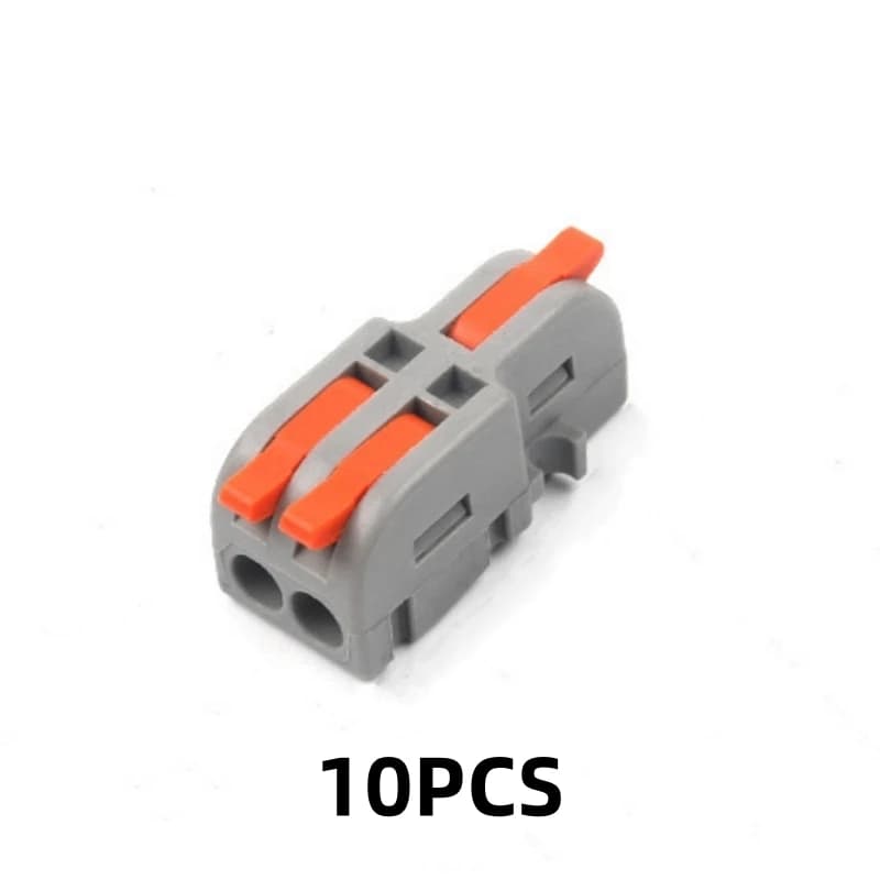 Push-In Wire Connectors | Quick-Install Terminal Blocks | Compact Spring Cage Design - Thumbnail 6