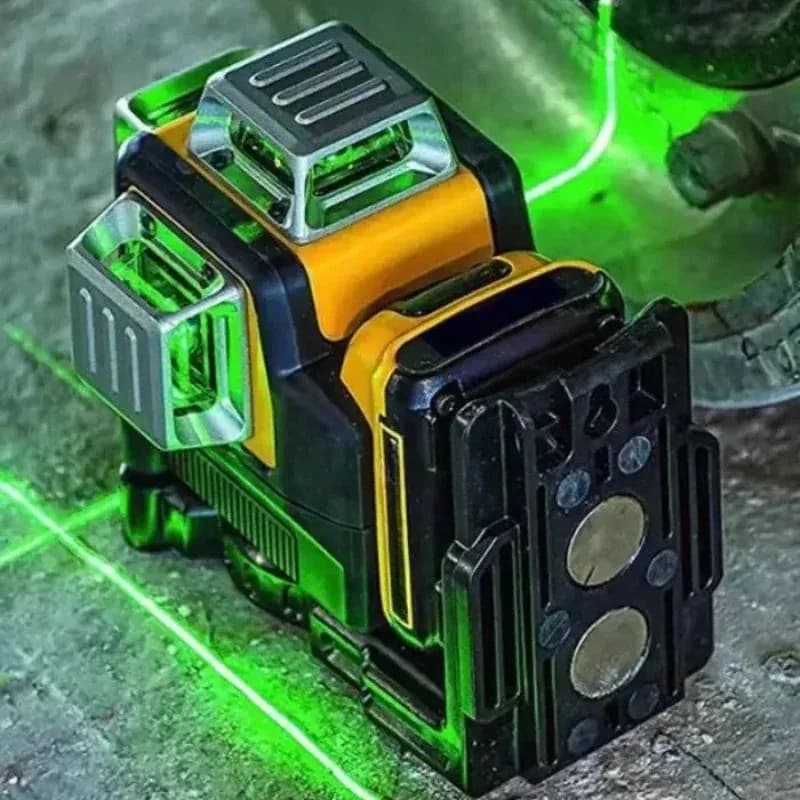 Laser Level | 360° High-Precision Self-Leveling | 12V Professional Grade - Thumbnail 5