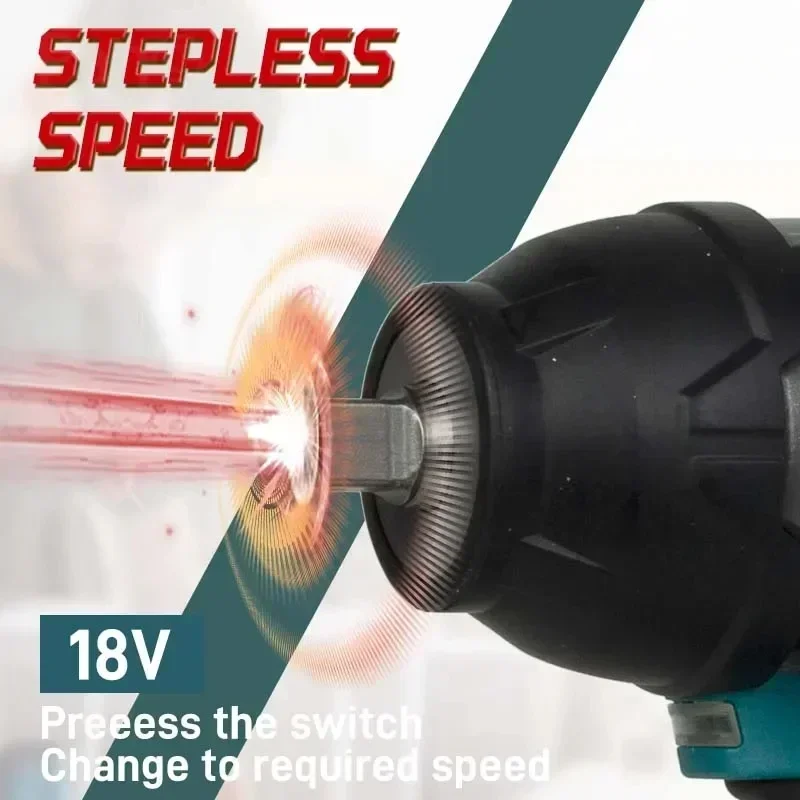 Makita DTW700 Brushless High-Torque Impact Wrench | 18V Cordless Power | Professional-Grade Fastening Tool - Thumbnail 6