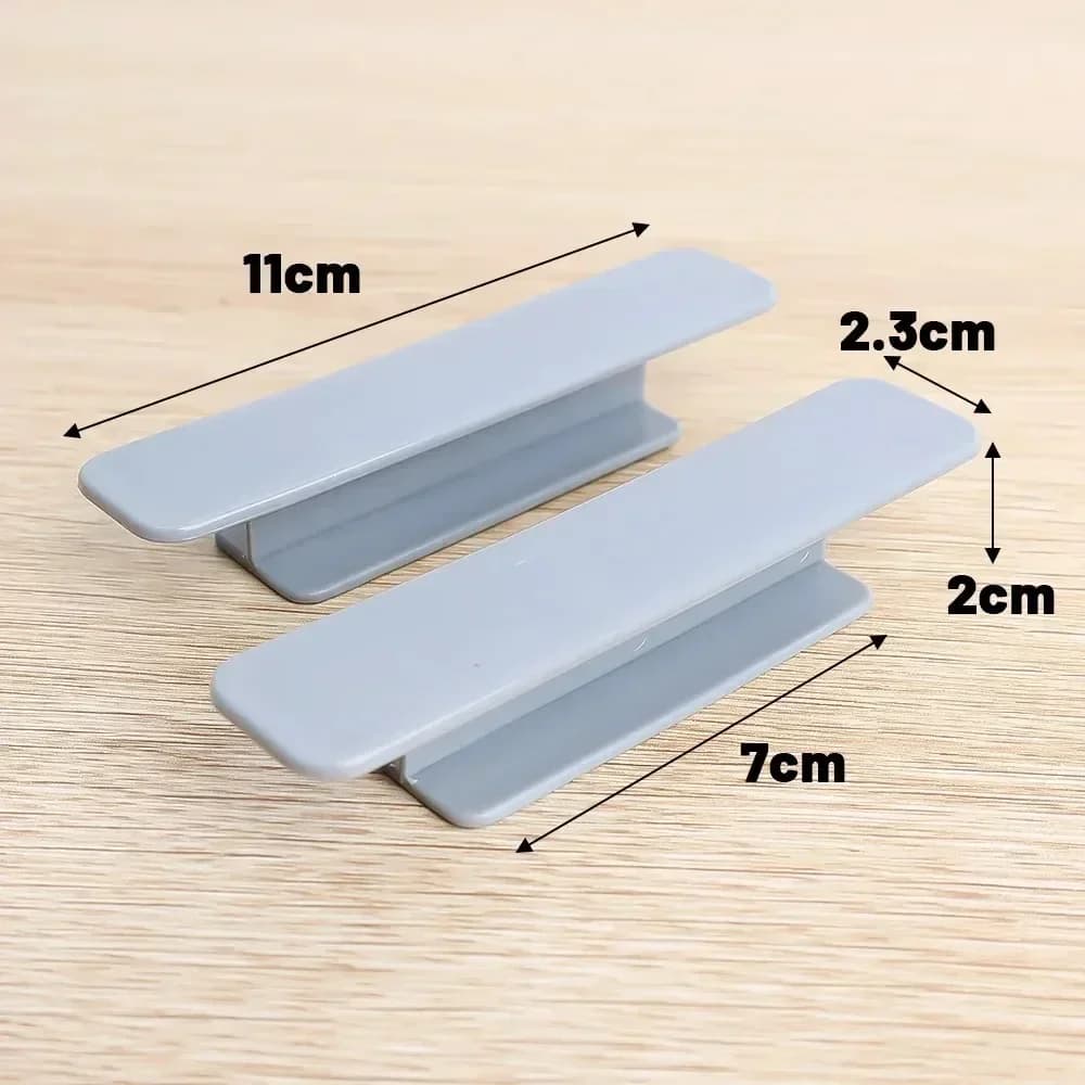 Self-Adhesive Door Handles | 10/2Pc Multifunctional Organizer | Window & Sliding Cabinet Knob - Thumbnail 6
