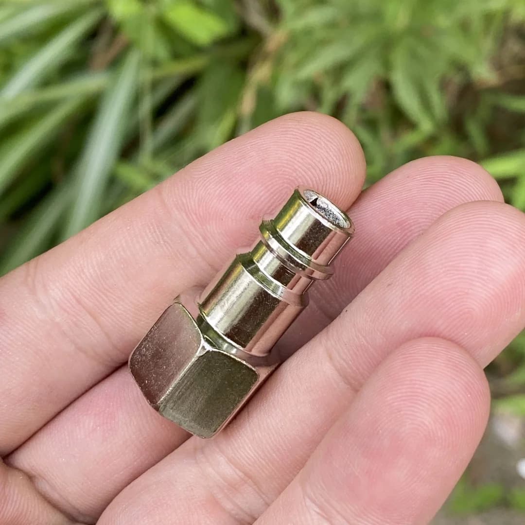 Pneumatic Quick-Connect Fittings | 5-Pack PF20 G1/4 BSPP | High-Flow Air Compressor Couplers - Thumbnail 4