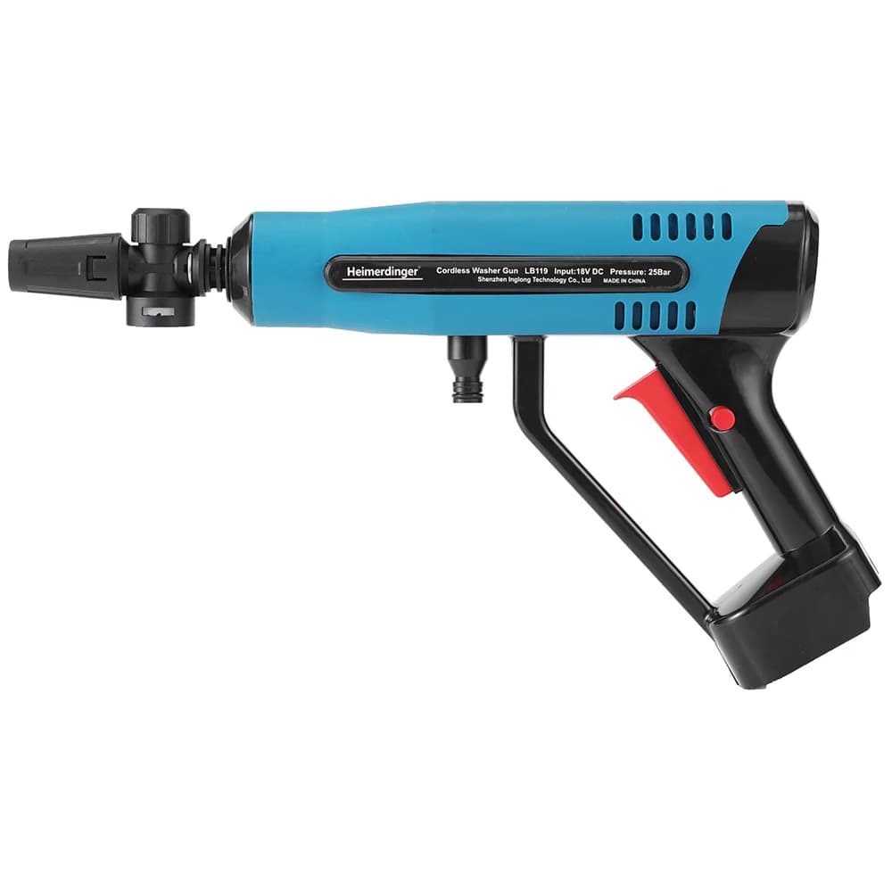 Brushless Pressure Washer Gun | 25bar (2.5mbpa) | Handheld for Car, Fence, Patio Cleaning - Thumbnail 4