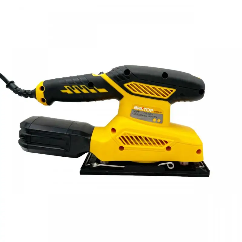 450W Square Polishing Sander | Built-In Dust Box | Wall & Surface Sanding Machine - Thumbnail 3