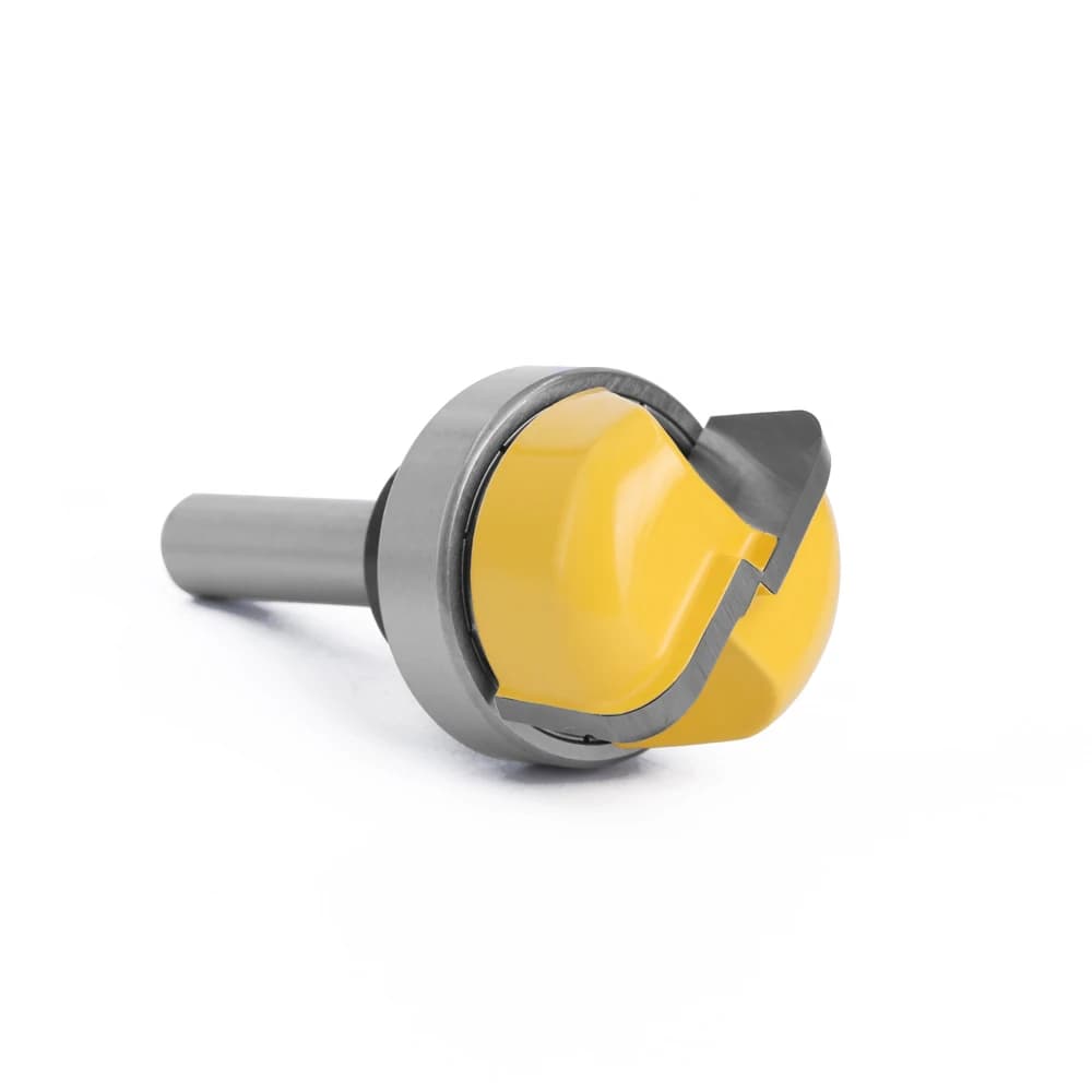 LAVIE 6mm 6.35mm Shank 1-1/8 3/4 Inch Diameter Bowl Tray Rou - Premium Tools & Hardware > Tool Accessories with professional quality and features