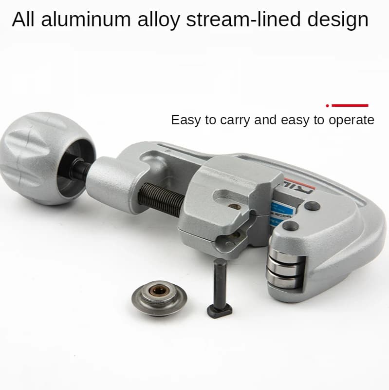 65S 35S Pipe Cutter | Rotating Stainless Steel Blade | Professional Copper Cutting Tool - Thumbnail 3