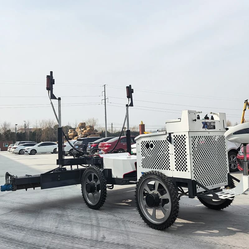 Laser Screeding Machine | 4WD Hydraulic System | Telescopic Arm for Precision Concrete Leveling - Thumbnail 5