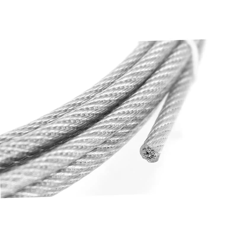 Stainless Steel Wire Rope | PVC-Coated Cable | 1.0mm-6mm Diameter | 304 Marine-Grade